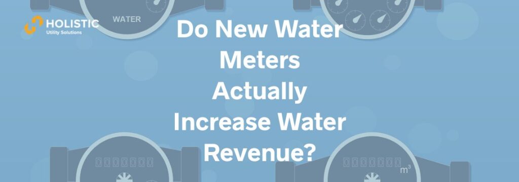 Information on how smart water meters (AMI) impact water and sewer revenue