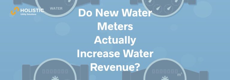 Information on how smart water meters (AMI) impact water and sewer revenue