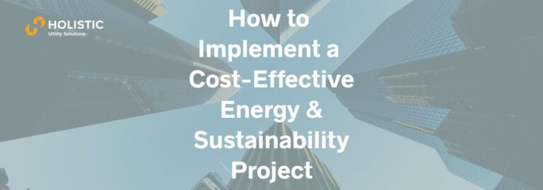 Ways to save cost when implementing energy and sustainability projects