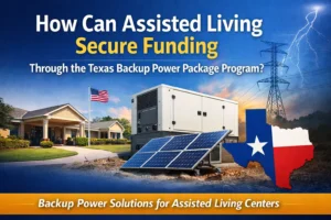 Texas backup power package assisted living image